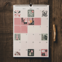 wall calendar printing